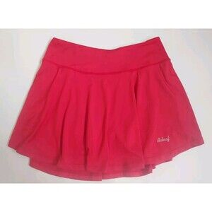 Red Golf Skort
